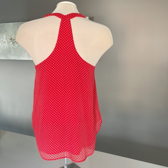 S Three Eighty Two Red/White Polka Dot Top - Picture 3 of 7